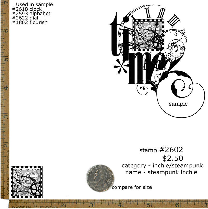 #2602 - Steampunk Inchie - Inchie/Steampunk